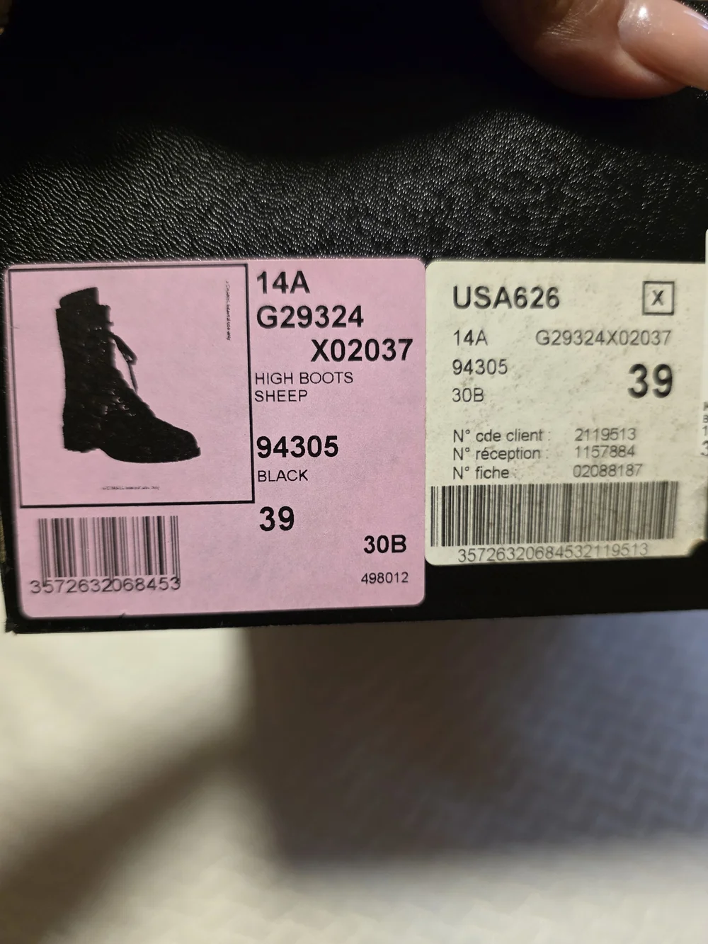 Chanel Black Lace-Up Combat Boots - Women